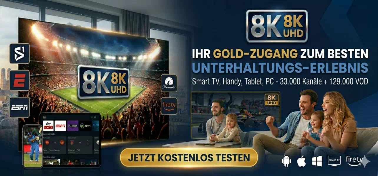 Allemagne deutcsh iptv german JETZT KOSTENLOS TESTEN playlist 8k player